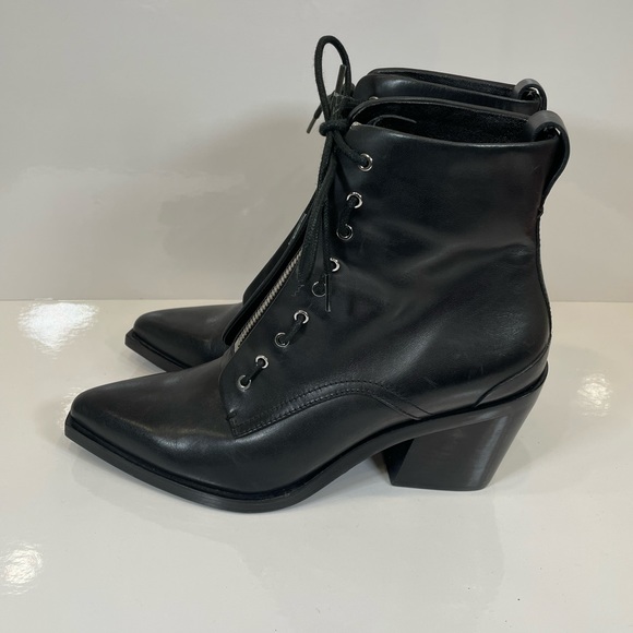 Rag & Bone black leather boots - size 41 - Picture 3 of 10